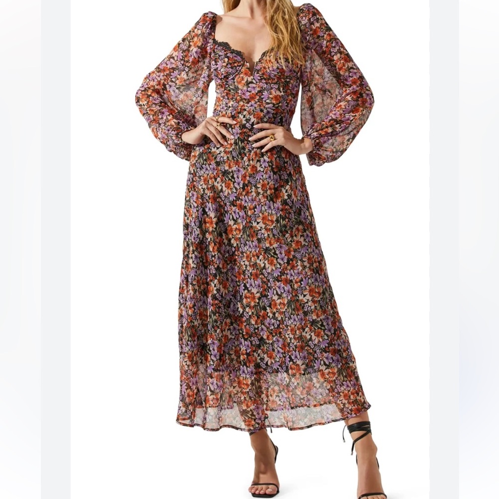 ASTR the Label Floral Print Dress